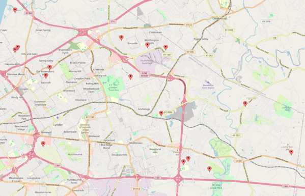 Burglary Map