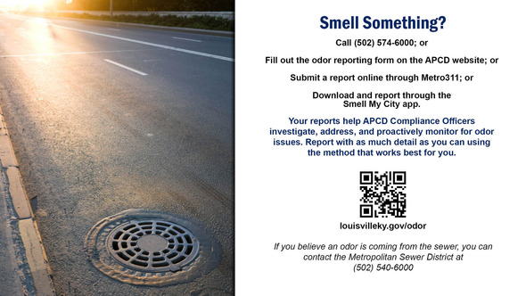 reporting odors newsletter