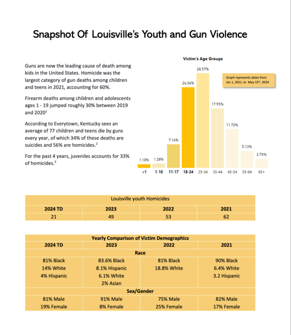 Louisville Youth & Gun Violence Snapshot