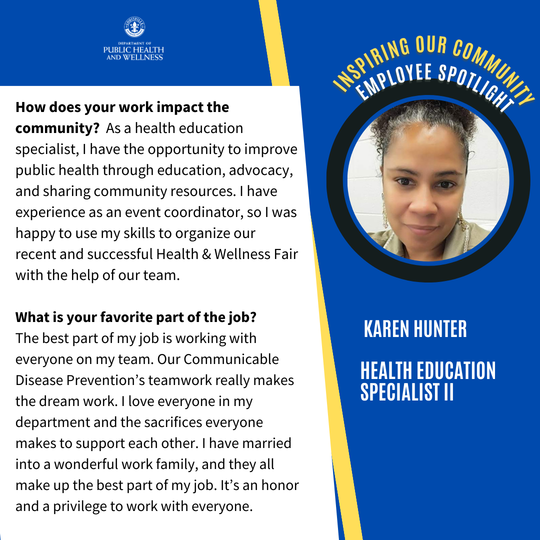 Karen Hunter -- Employee Spotlight