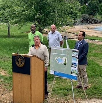 camp taylor pool announcement