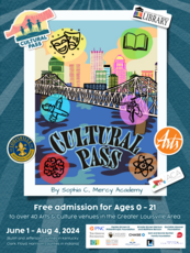 Poster that reads "2024  cultural pass" june 1- August 4 2024, 