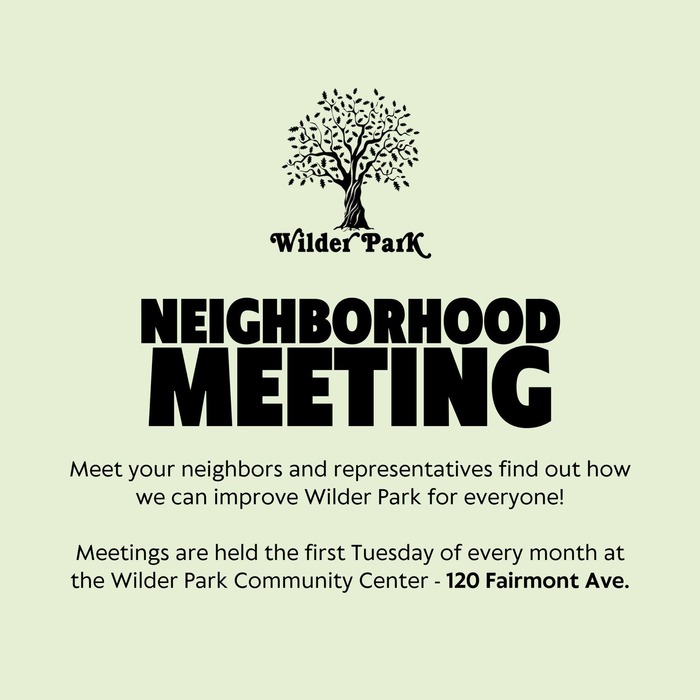 Wilder Park NA Meeting
