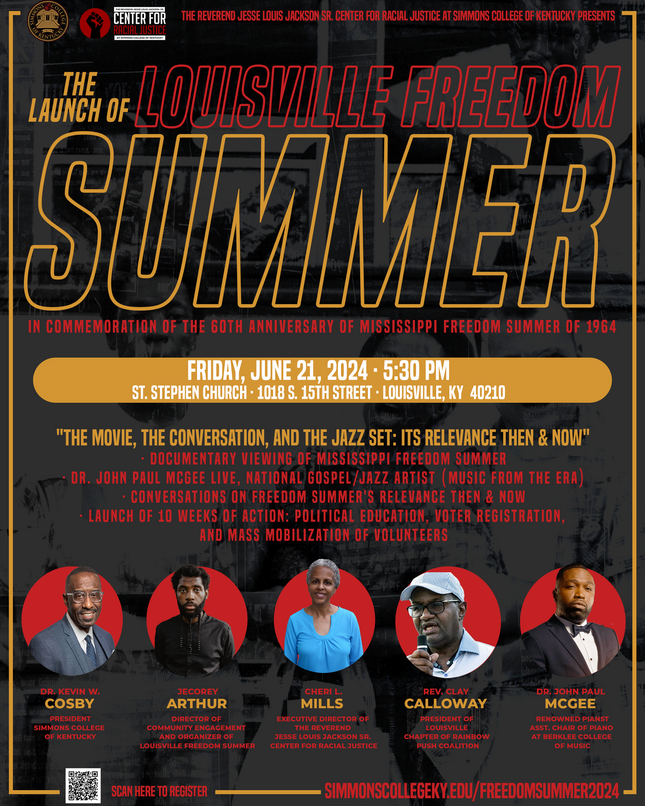 anniversary of Freedom Summer celebration