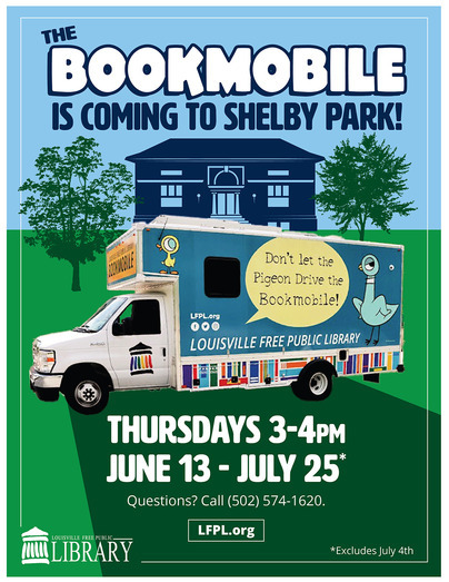 The Louisville Free Public Library's Bookmobile is Coming to the Parks!