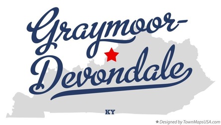 Map of Graymoor-Devondale KY