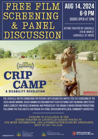 Crip Camp Showing 
