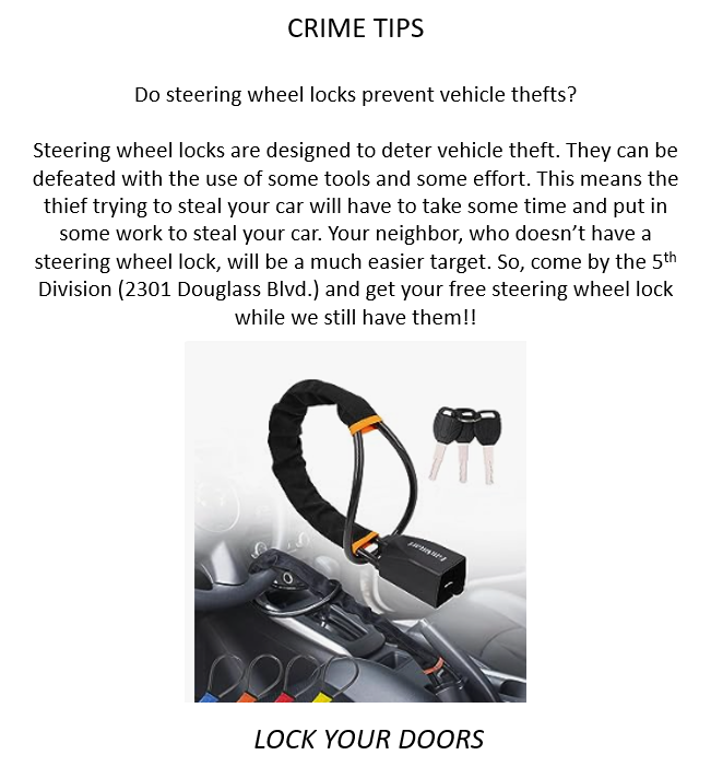 Do Steering Wheel Locks Prevent Vehice Thefts 