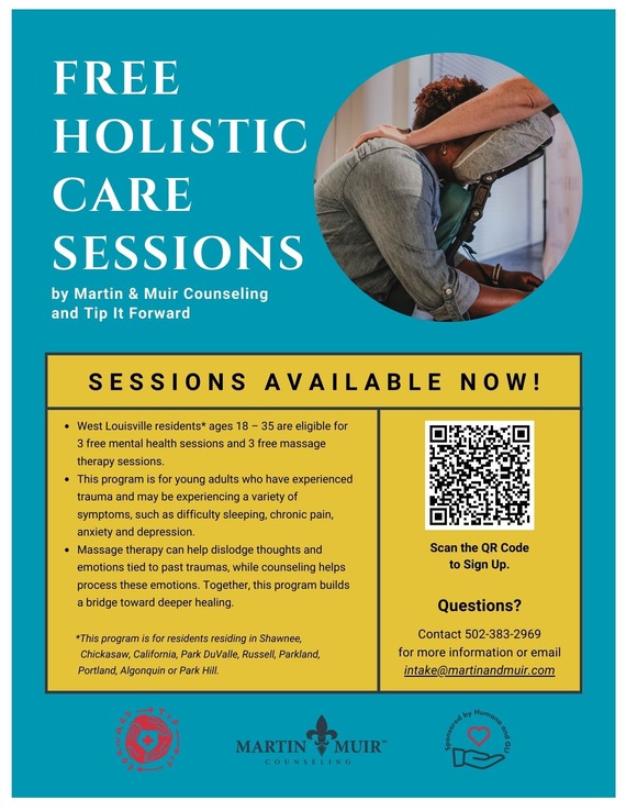 Sign up for Free Holistic Care Sessions