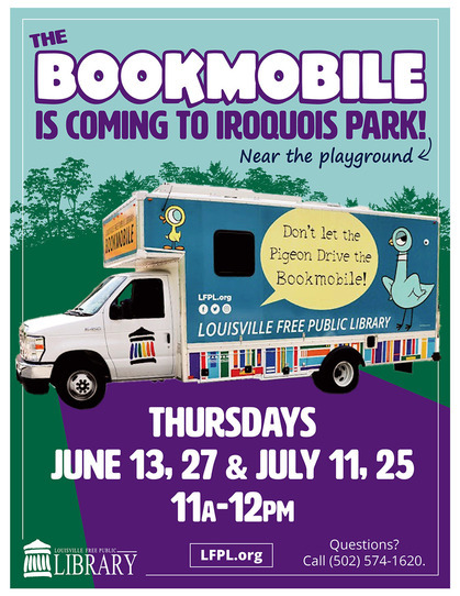 The Louisville Free Public Library's Bookmobile is Coming to the Parks!