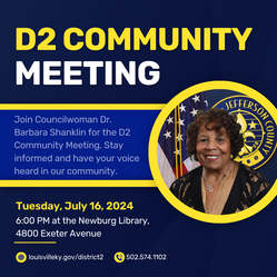 D-2 Community Meeting July 2024