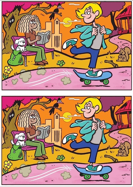 A Game of Spot the Difference