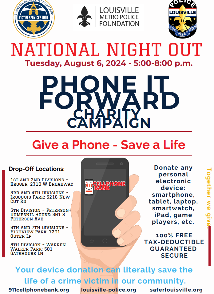 National Night Out - Cell Phone Drive