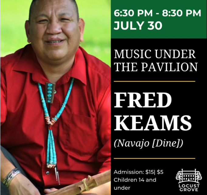 Locust Grove Music Under the Pavilion: Fred Keams