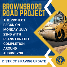 Brownsboro Road Paving Project
