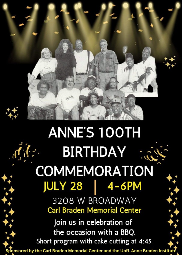 anne braden birthday