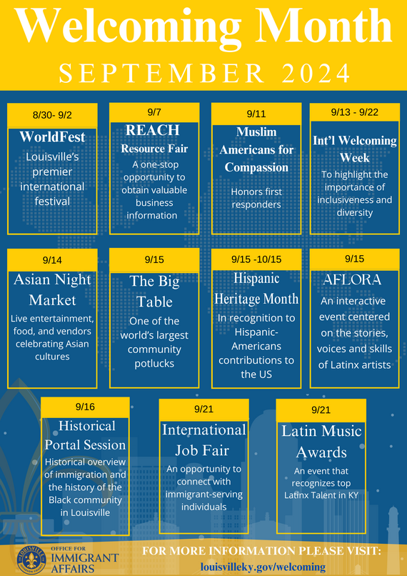 OIA updated calendar