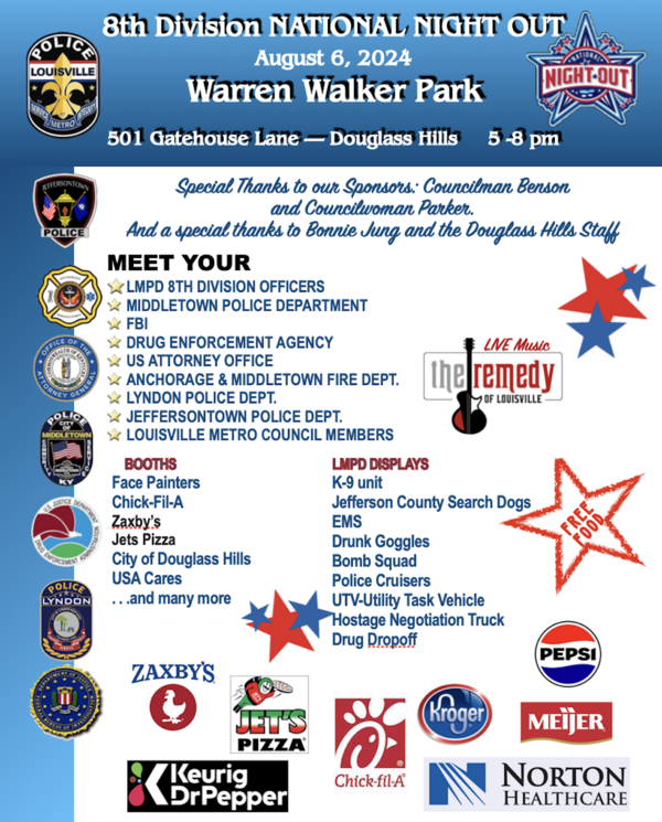 LMPD 8th Division National Night Out