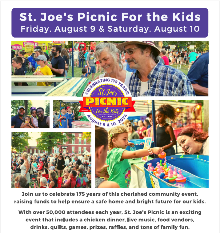 St. Joes Picnic is This Weekend!