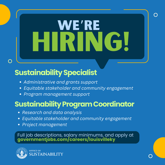 We're Hiring graphic