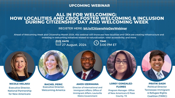 Welcoming Week webinar