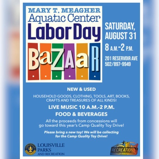 Labor Day Bazaar at Mary T. Meagher Aquatic Center