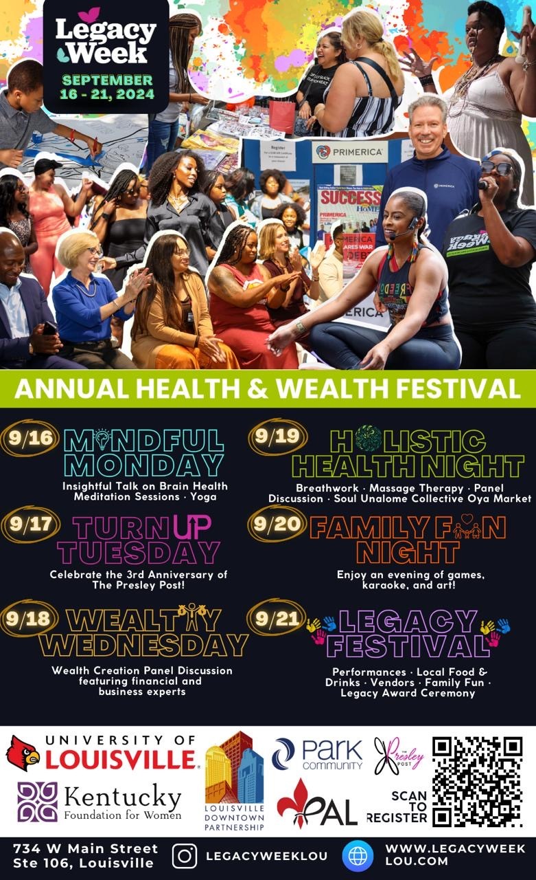 Celebrate Legacy Week Louisville at The Presley Post!