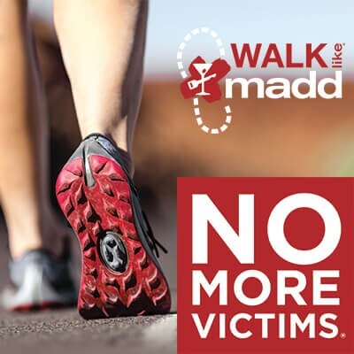 Walk Like MADD graphic