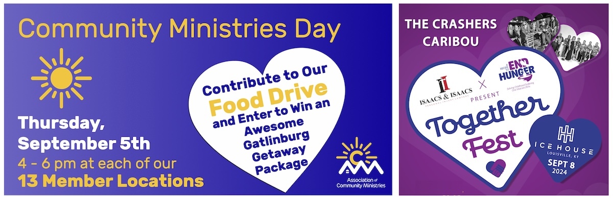 Community Ministries Day and Togetherfest banner