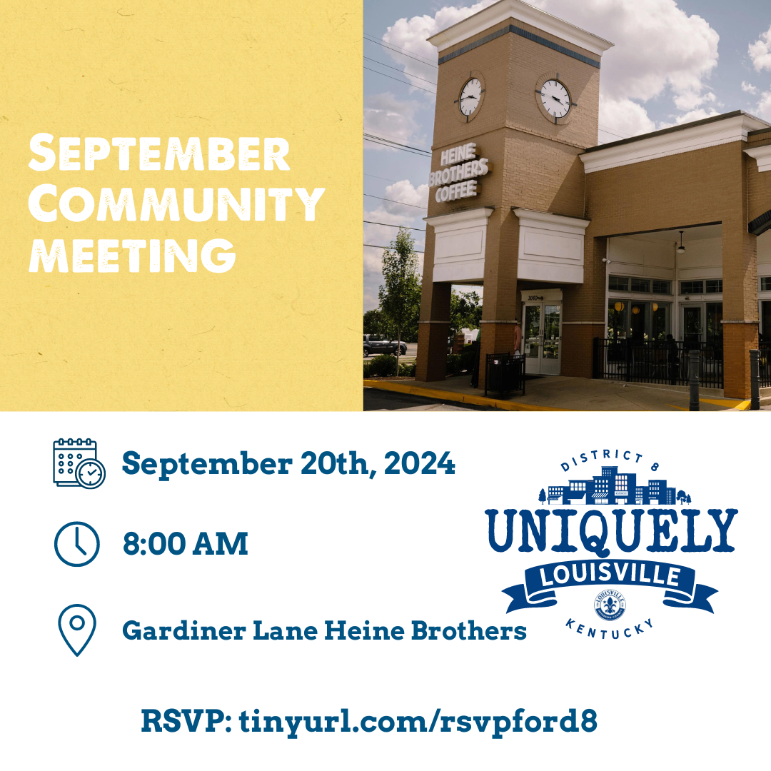 September Community Meeting