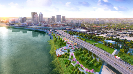 Birdseye View of Waterfront Park Phase IV