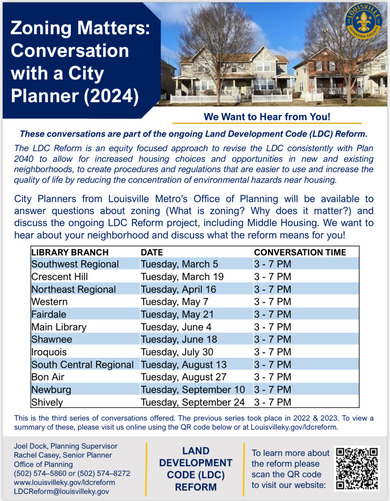 Zoning Matters: Conversations with a City Planner