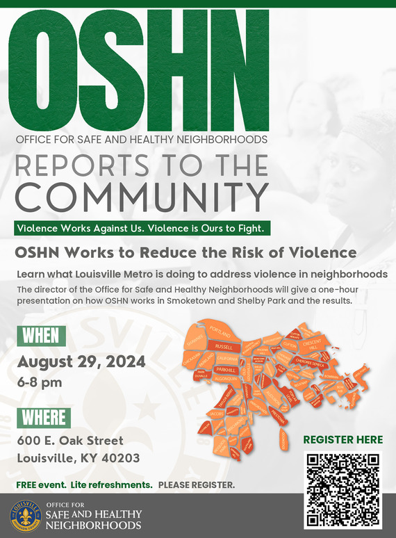 OSHN Reports 8.24 - Smoketown & Shelby Park