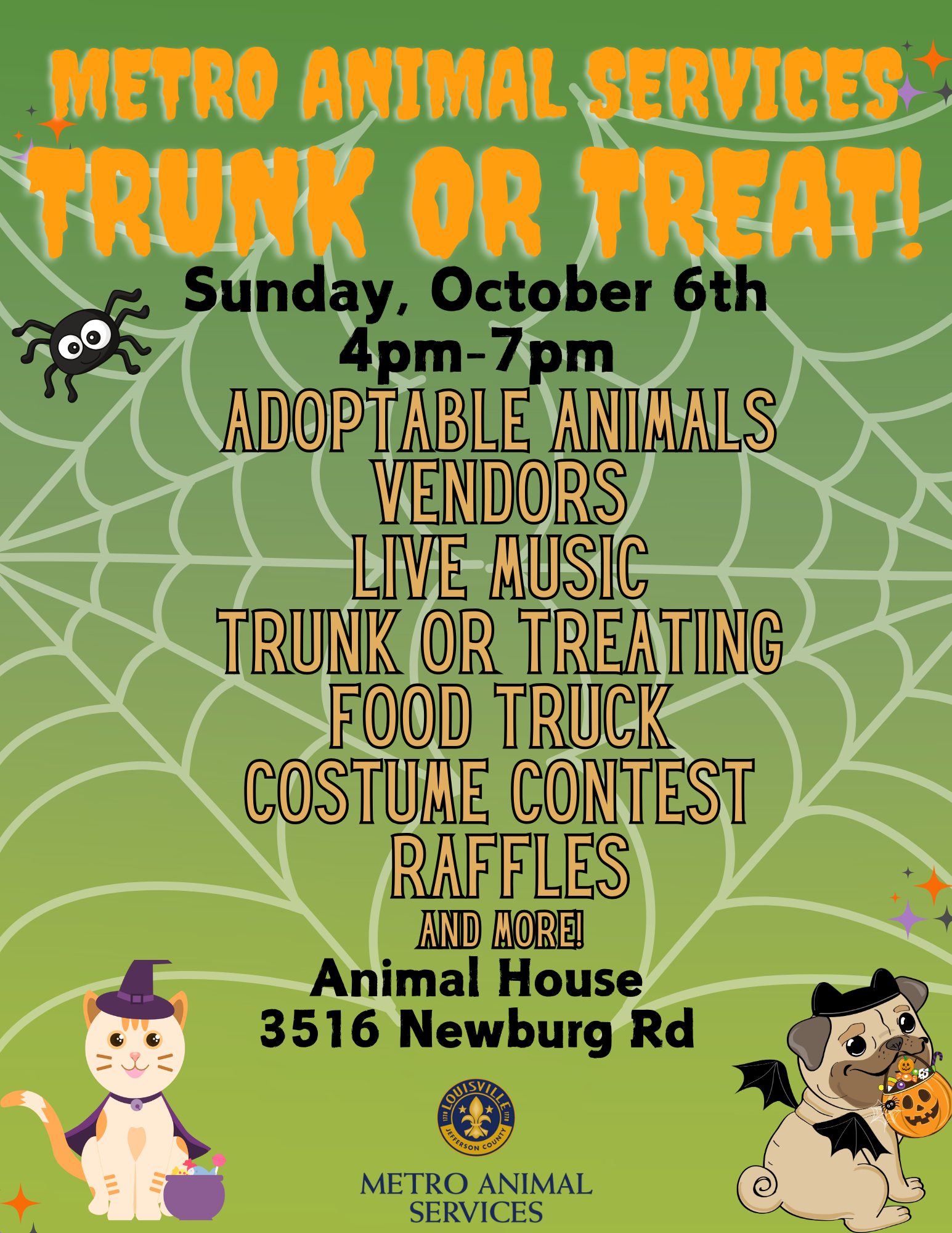 Animal Trunk or Treat Oct 6 2024