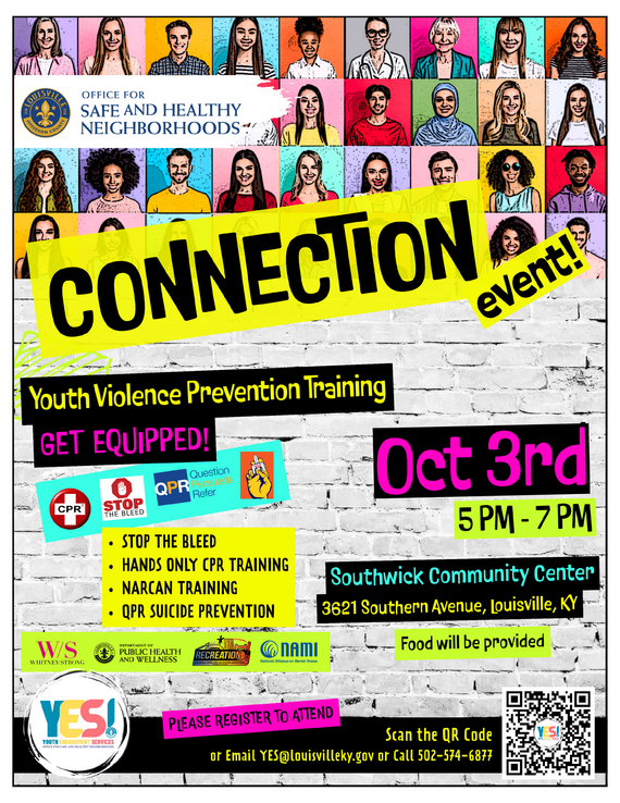 YES! Connection Event - Youth Violence Prevention Training