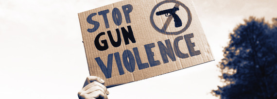 Stop Gun Violence Banner-NAVY 2