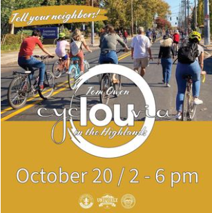 CycLOUvia Highlands October 20 2024 Poster