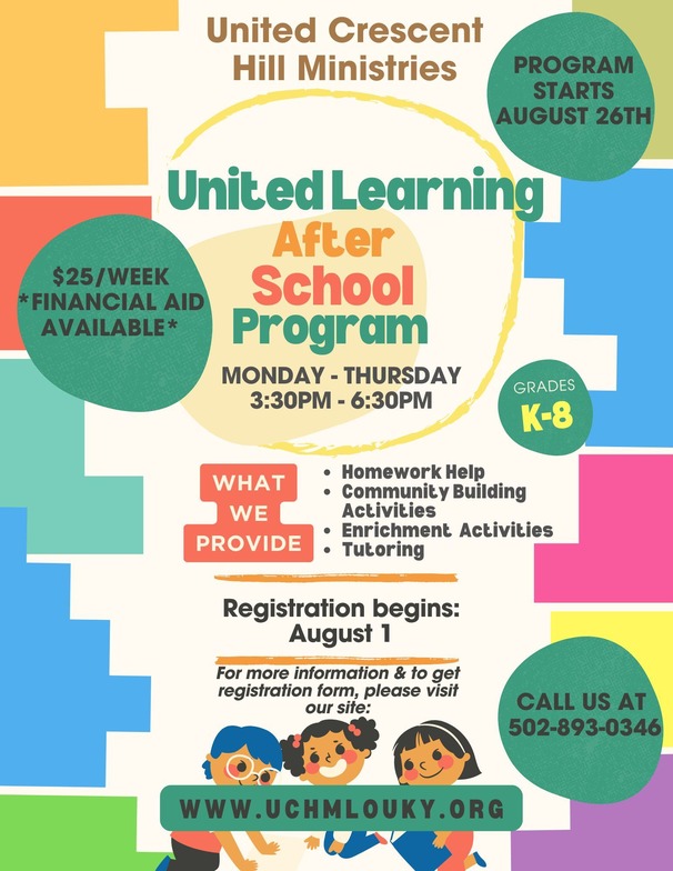 UCHM United Learning After-School Program