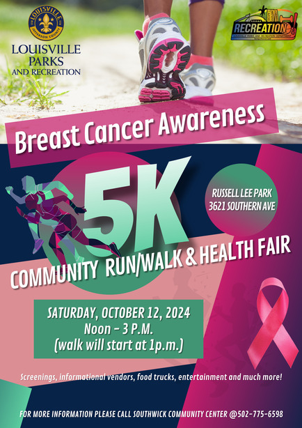 Breast Cancer Awareness 5K at Russell Lee Park