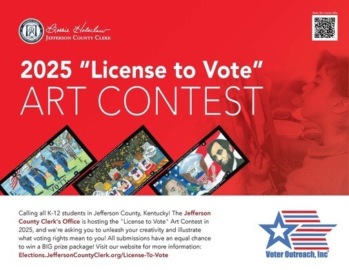 License to Vote Art Contest