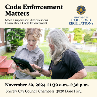 Code Enforcement Fall Conference Codes & Regs Recap | November 8, 2024