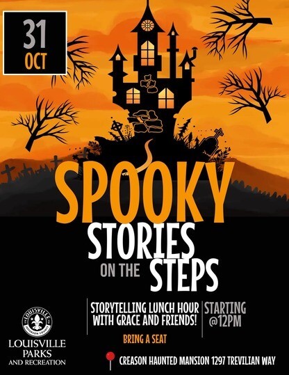 Spooky Stories on the Steps poster