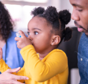 Child with asthma