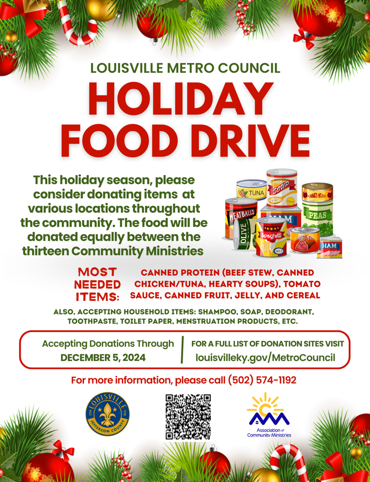 Council Food Drive