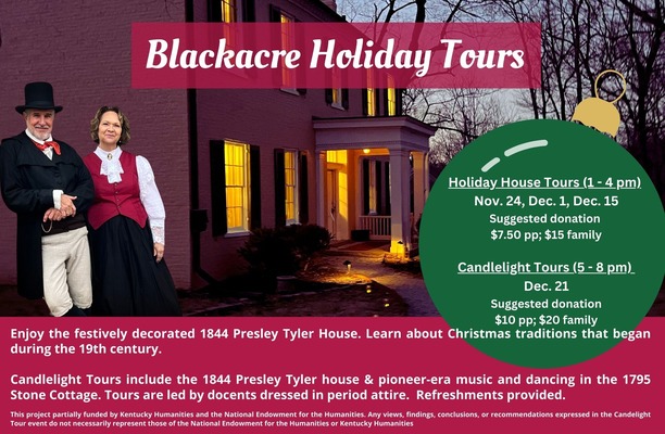 Blackacre candlelight tour
