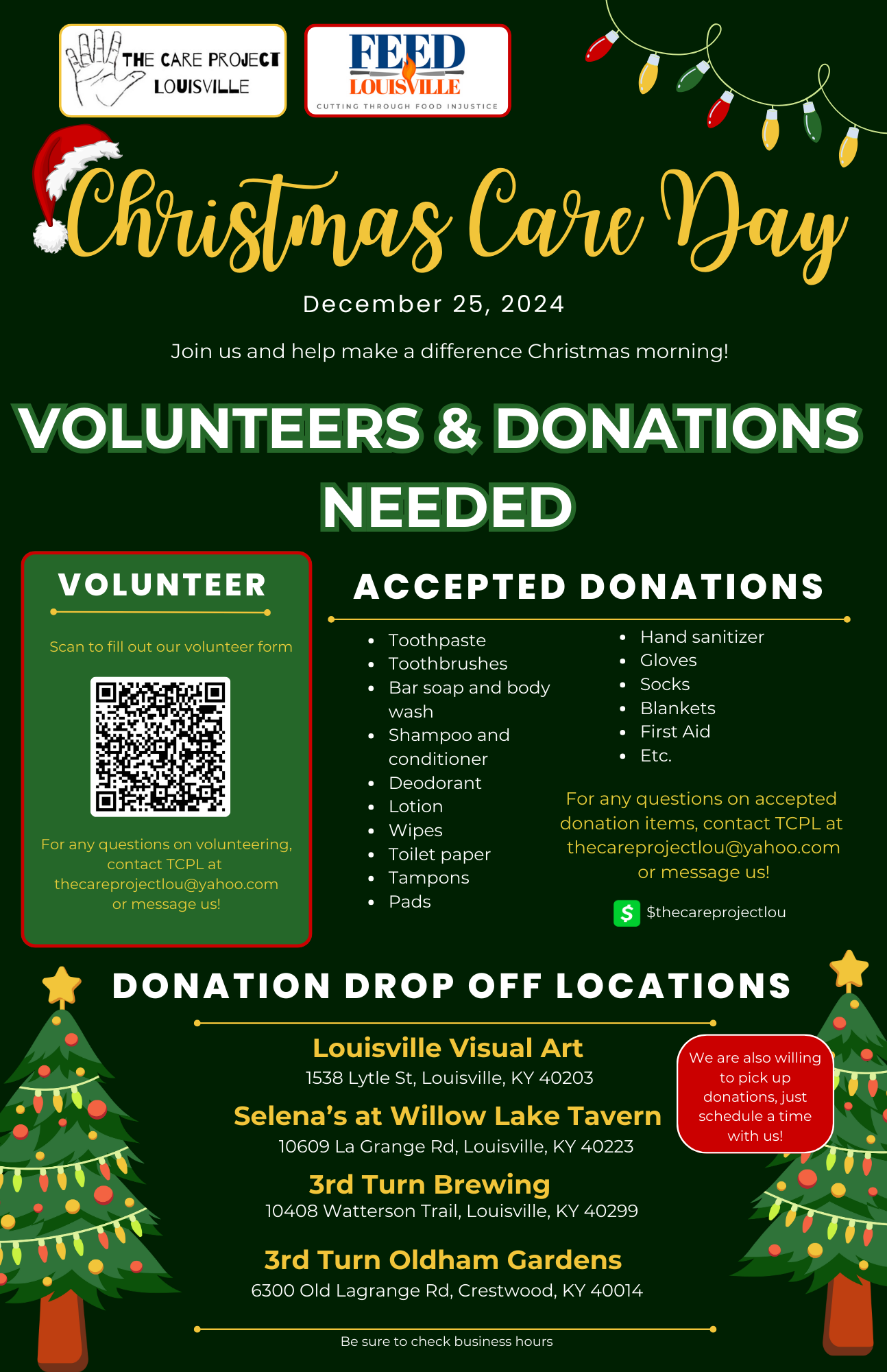 Donations for Christmas 2024