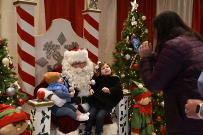 Santa at the Louisville Zoo