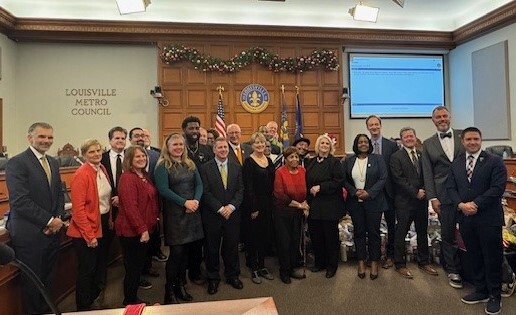 last council meeting honors