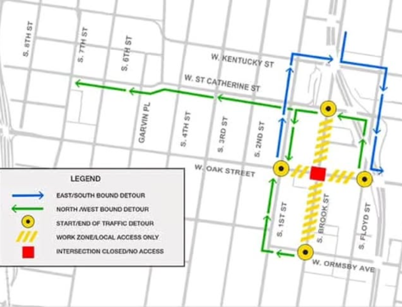 LWC Oak and Brook Map