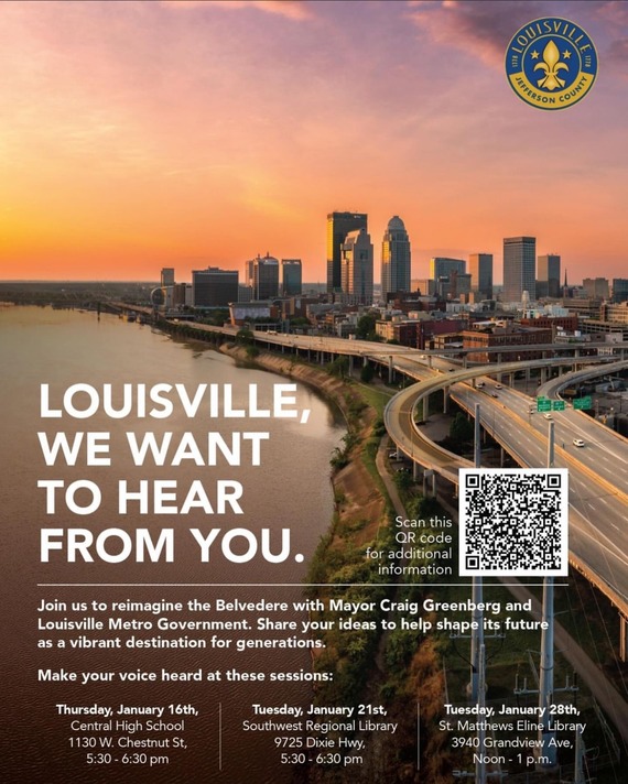 Belvedere Revitalization Community Engagement Flyer